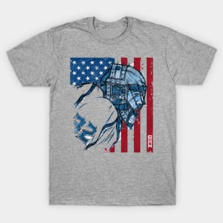 Jonathan Quick Los Angles Sketch USA T-Shirt